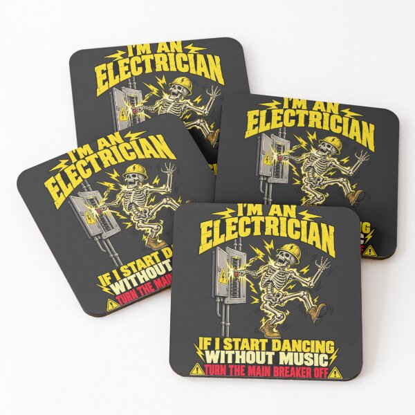 Item preview, I'm An Electrician Skeleton Hard Hat Breaker Box Turn Off designed and sold by Cuiroblinda.