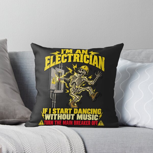 Item preview, I'm An Electrician Skeleton Hard Hat Breaker Box Turn Off designed and sold by Cuiroblinda.