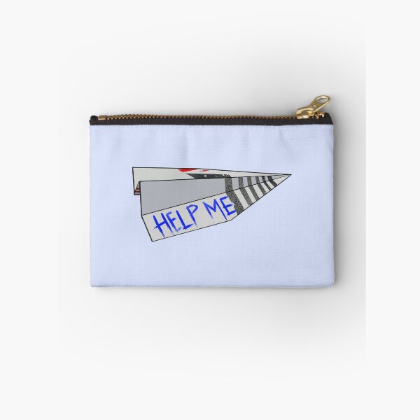 Item preview, Comic Paper Airplane with HELP ME designed and sold by karamram.