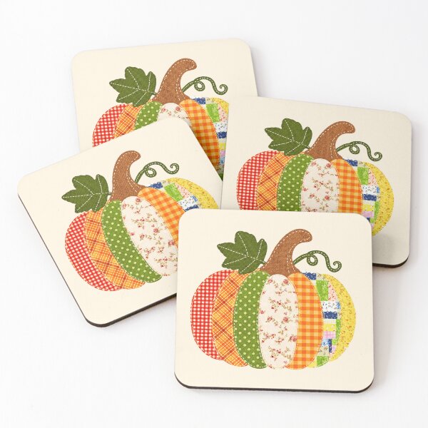 Item preview, Patchwork Pumpkin Thanksgiving Vintage Cottagecore Aesthetic designed and sold by PalleteCreation.