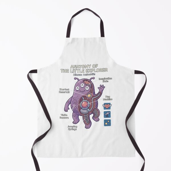 Item preview, Alien anatomy diagram with imaginative organs and labels designed and sold by portokalis.