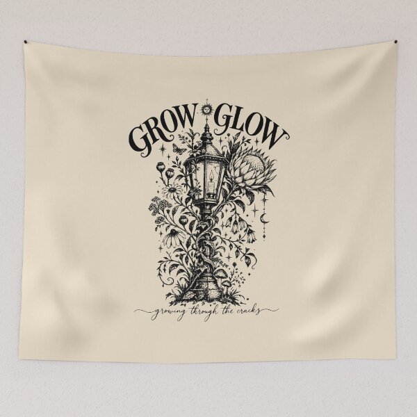 Item preview, Botanical Lantern Victorian Gothic Grow Glow Resilience Art designed and sold by AmiGraph.