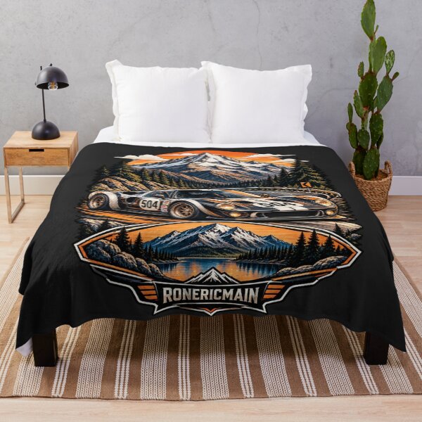 Item preview, Ronerigmain GT40 Race Car Number 504 Mountain Road Sunset designed and sold by Cuiroblinda.