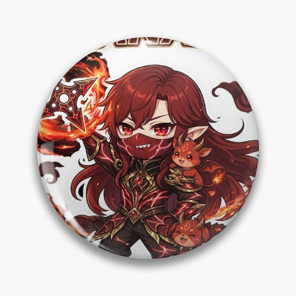Item preview, Hanabi Vessel Of Rage Name Banner Showcase Sticker - Mobile Legends Fan Art designed and sold by Lesley D.
