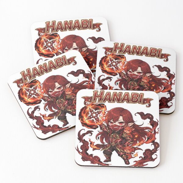 Item preview, Hanabi Vessel Of Rage Name Banner Showcase Sticker - Mobile Legends Fan Art designed and sold by Lesley D.
