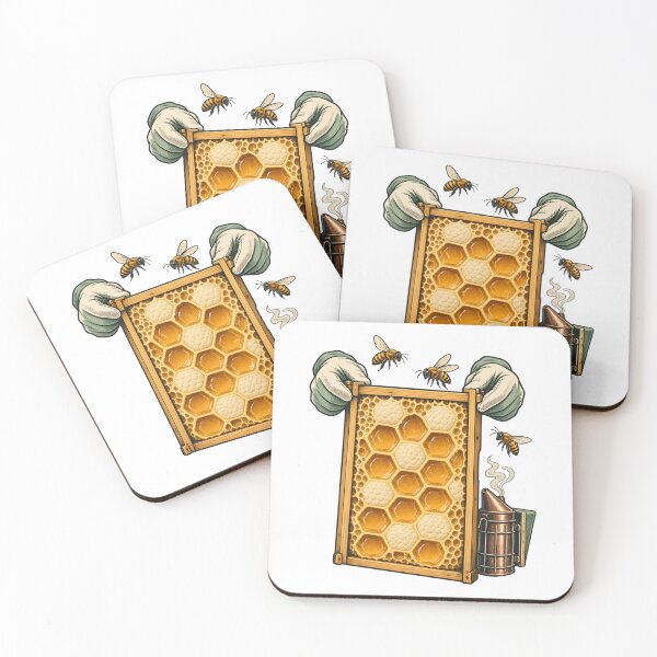 Item preview, Beekeeper Hive Inspection Honeybee Graphic designed and sold by Philippa Shop.