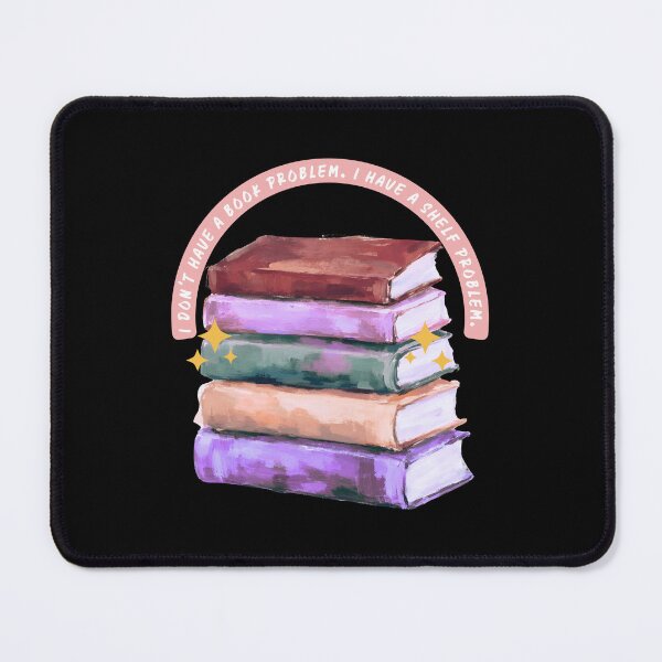 Item preview, Not a Book Problem, a Shelf Problem - Funny Bookshelf designed and sold by ZenReiArt.