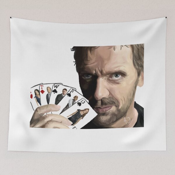 Item preview, Dr house original digital drawing  designed and sold by ajarvooo.