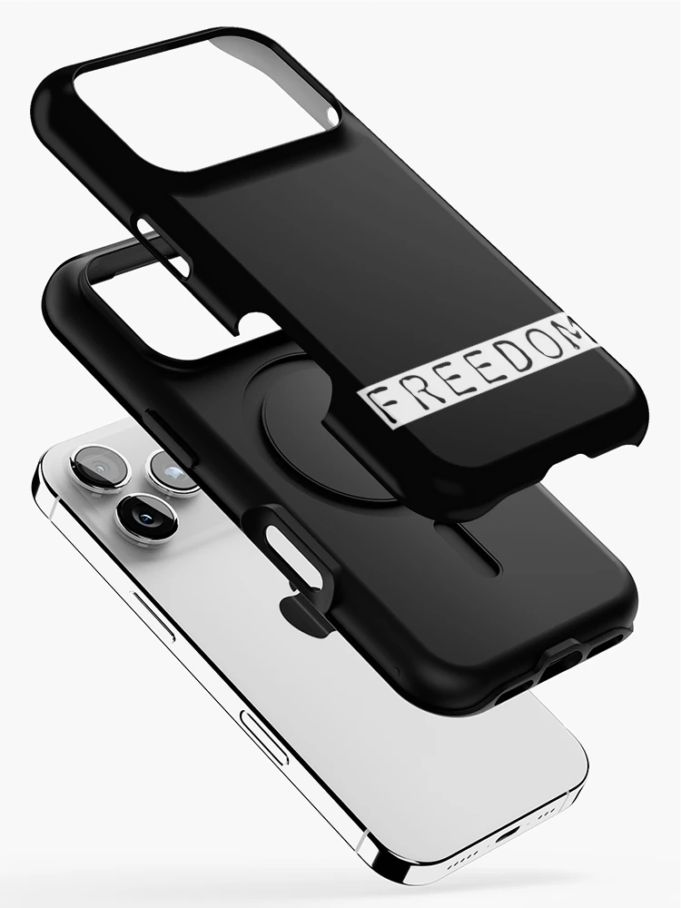 Thumbnail 2 of 4, iPhone Case, FREEDOM design designed and sold by Mad Apparel.