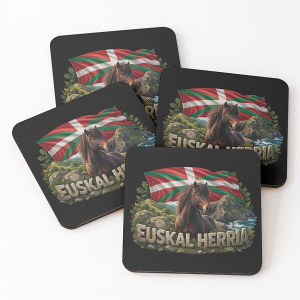 Item preview, Basque Country Heritage – Pottok & Coast designed and sold by FlagX.