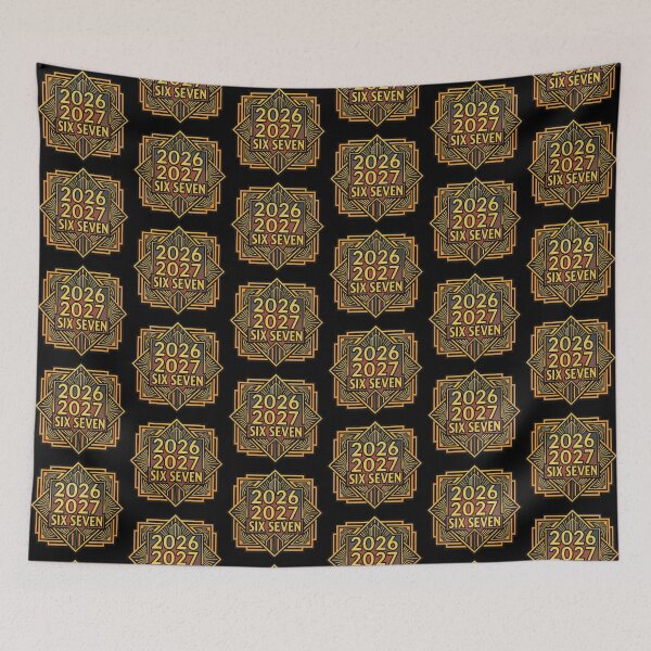 Item preview, Art Deco Six Seven New Years Celebration Design designed and sold by nvrprooo.