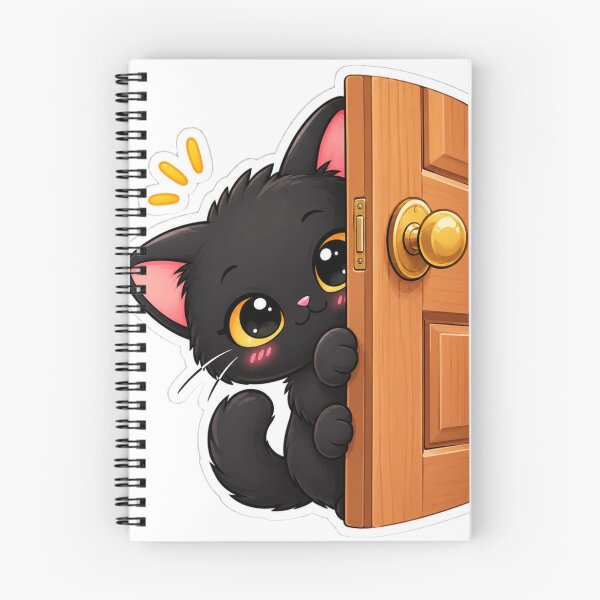 Item preview, Cute cat Sneaking designed and sold by Midnight Paws Studio.