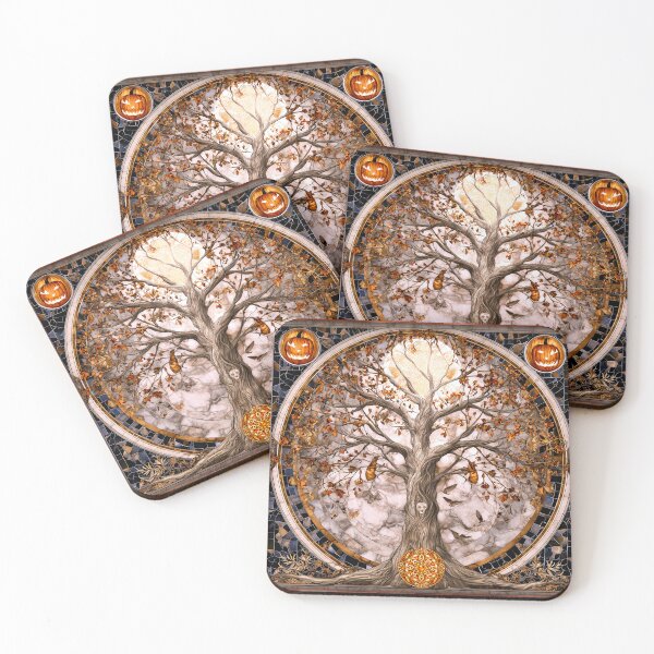 Item preview, All Hallows Eve Abstract Halloween designed and sold by Dream Mythos Studios.