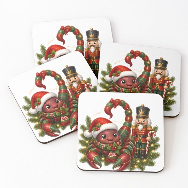 Item preview, Cute Scorpion Nutcracker Christmas Scorpio Gift designed and sold by Zodiac Celestial Art.
