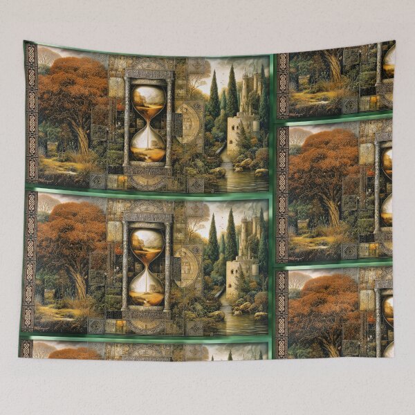 Item preview, Times of Change Abstract Landscape designed and sold by Dream Mythos Studios.