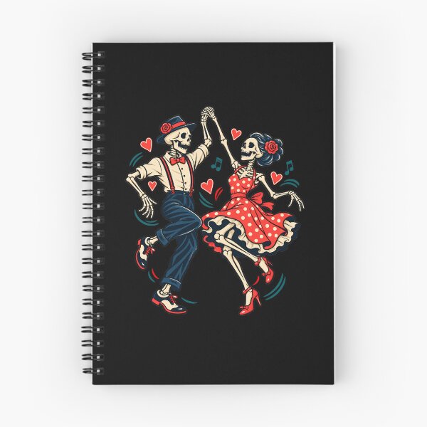 Item preview, Skeletal Couple Dance Night Fun Apparel designed and sold by fungear.
