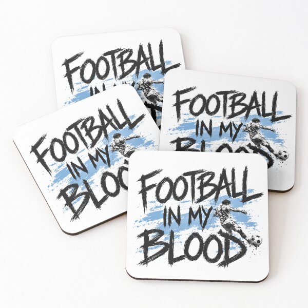 Item preview, football in my blood designed and sold by Elman Football.