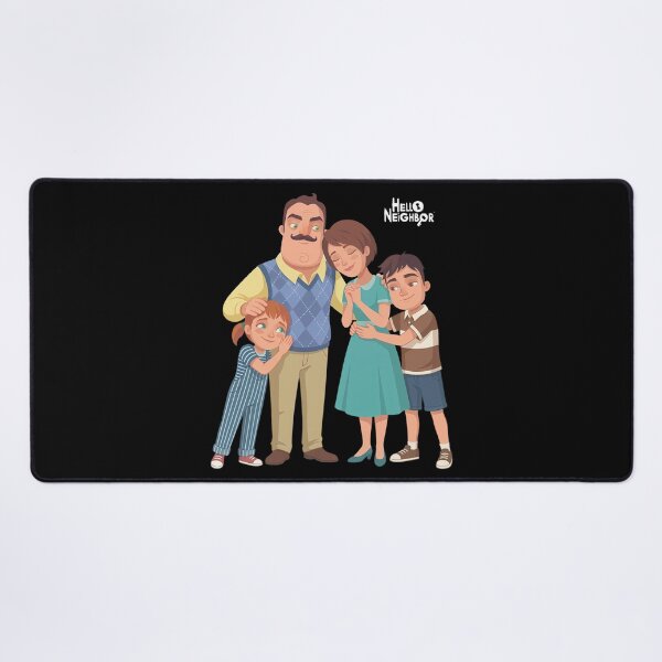 Item preview, Hello Neighbor Peterson Family – Mr. Peterson, Diane, Aaron & Mya designed and sold by karamram.