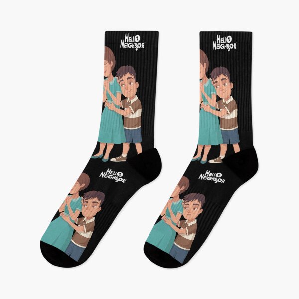 Item preview, Hello Neighbor Peterson Family – Mr. Peterson, Diane, Aaron & Mya designed and sold by karamram.