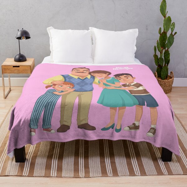 Item preview, Hello Neighbor Peterson Family – Mr. Peterson, Diane, Aaron & Mya designed and sold by karamram.