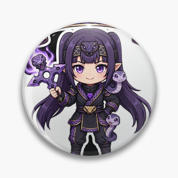 Item preview, Hanabi Viper Name Banner Showcase Sticker - Mobile Legends Fan Art designed and sold by Lesley D.