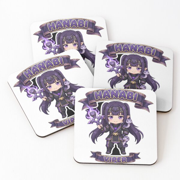 Item preview, Hanabi Viper Name Banner Showcase Sticker - Mobile Legends Fan Art designed and sold by Lesley D.