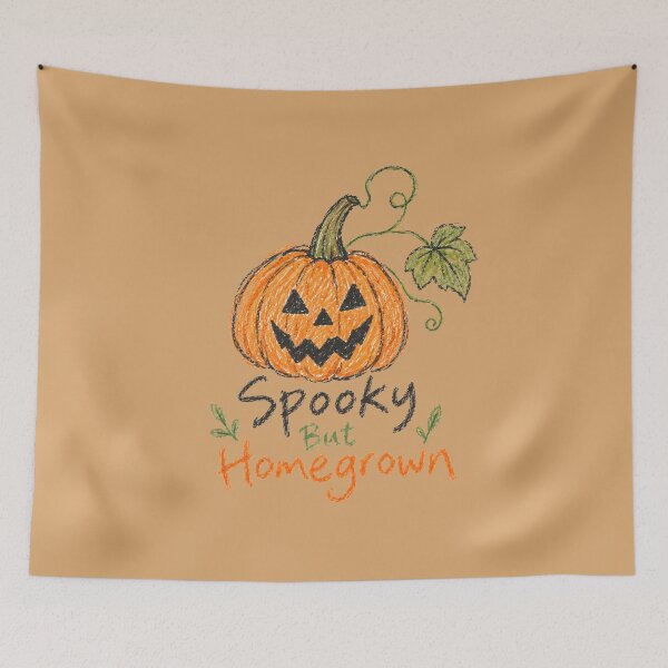 Item preview, Spooky But Homegrown – Halloween Pumpkin Gardening designed and sold by DIRT & HARVEST.