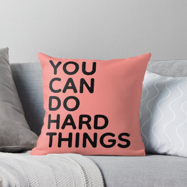 Item preview, You Can Do Hard Things designed and sold by PublicArtDesign.
