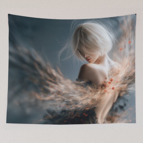 Item preview, The Wings of What Remains designed and sold by oanaunciuleanu.