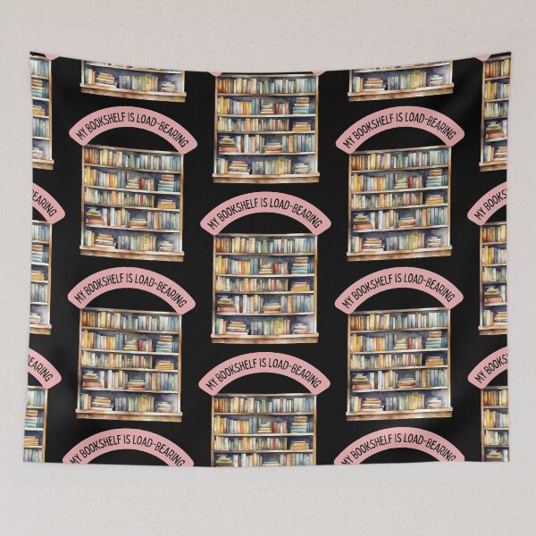 Item preview, My Bookshelf Is Load-Bearing - Funny Architect Book Lover designed and sold by ZenReiArt.