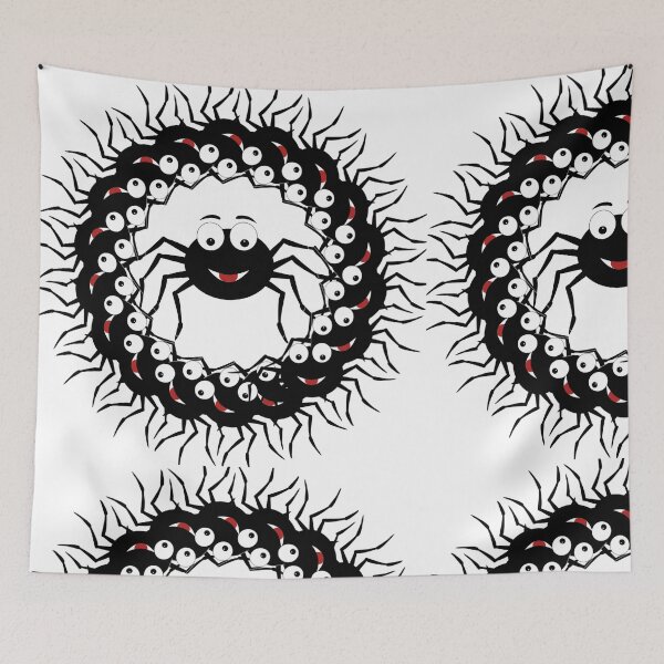 Item preview,  Realistic Black Spider Realistic Insect Graphic Art Print designed and sold by hepopatterns.
