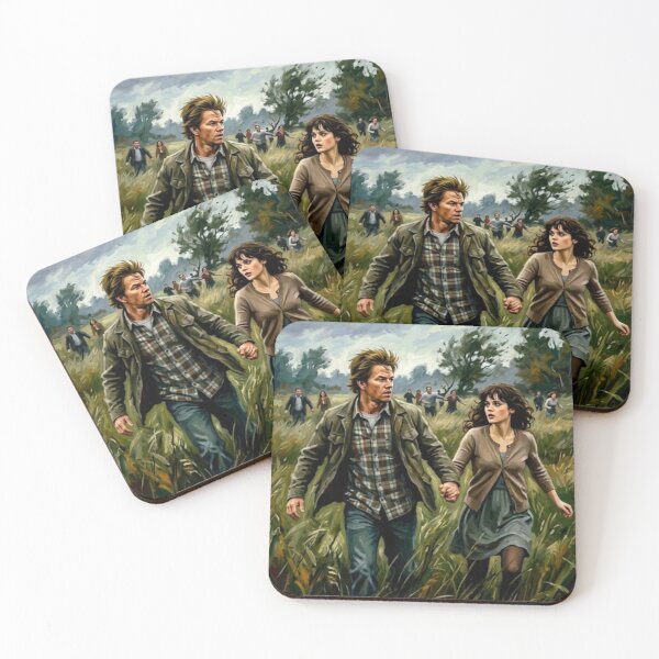 Item preview, The Happening Sci Fi Thriller Fine Art Tribute designed and sold by Art's Diner.