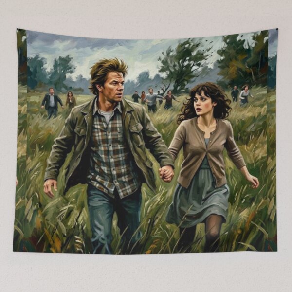 Item preview, The Happening Sci Fi Thriller Fine Art Tribute designed and sold by Art's Diner.