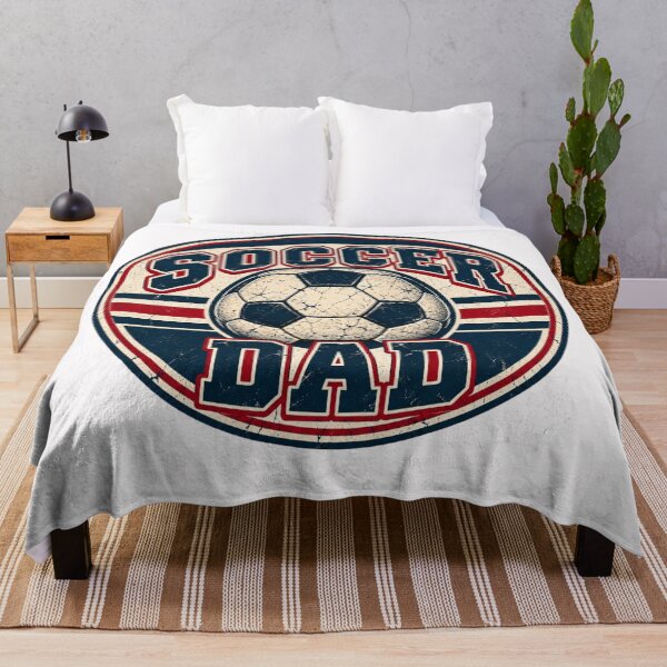 Item preview, Dad – Vintage Retro Soccer Ball Sports Badge designed and sold by freshwear design.