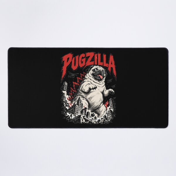 Item preview, Pugzilla – Monster Pug | Funny Horror Dog designed and sold by Blink Art Studio.