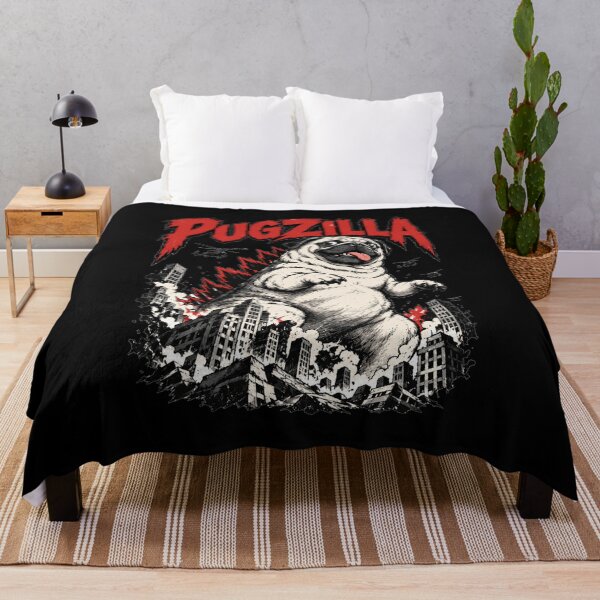 Item preview, Pugzilla – Monster Pug | Funny Horror Dog designed and sold by Blink Art Studio.