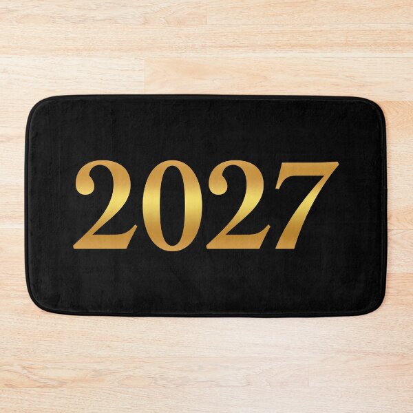 Item preview, 2027, Classic Golden Bold Elegant Typography designed and sold by Memes N Lore .