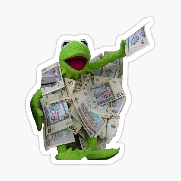 Item preview, kermit cash designed and sold by pinkkoiboy.