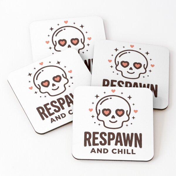Item preview, Respawn and chill designed and sold by  ViralVisionsCreating .