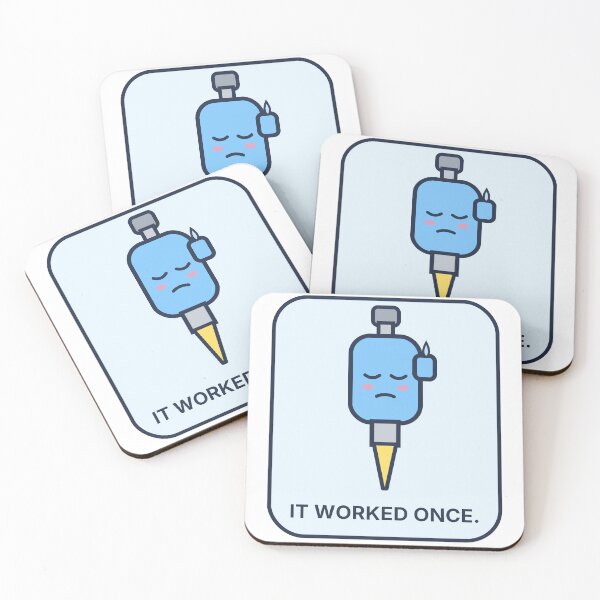 Item preview, It Worked Once Tired Pipette designed and sold by LabLifeCuter.