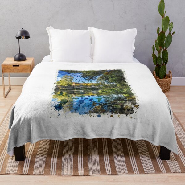 Item preview, Idyllic Thatched Cottage Reflection designed and sold by Astute-Artio-Photography.