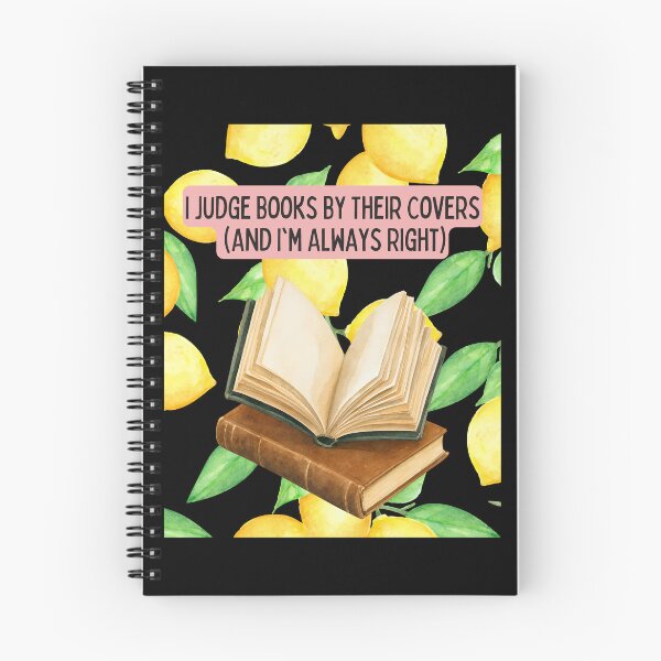 Item preview, I Judge Books by Their Covers - Funny Cover Buyer designed and sold by ZenReiArt.