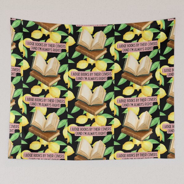 Item preview, I Judge Books by Their Covers - Funny Cover Buyer designed and sold by ZenReiArt.