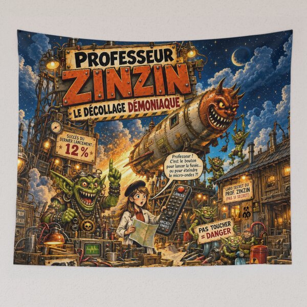 Item preview, Professor Zinzin - Sir Marley's Friends designed and sold by sirmarleyart.