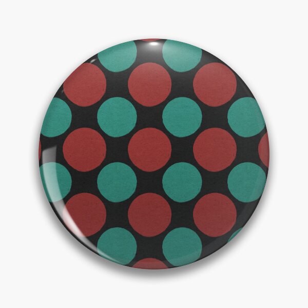 Item preview, Retro Red Turquoise Polka Dots Spots Vintage Whimsy designed and sold by Chatula Print Studio.