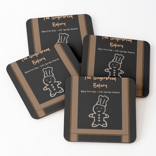 Item preview, The Retro Gingerbread Bakery Glow designed and sold by ShopCNTS.