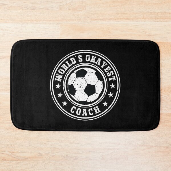 Item preview, World's Okayest Coach Soccer Football Vintage Retro Distressed Badge designed and sold by Dmetalx Art Apparel.