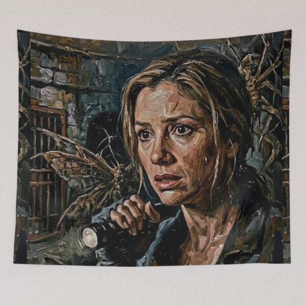 Item preview, Mimic Sci Fi Horror Fine Art Tribute designed and sold by Art's Diner.