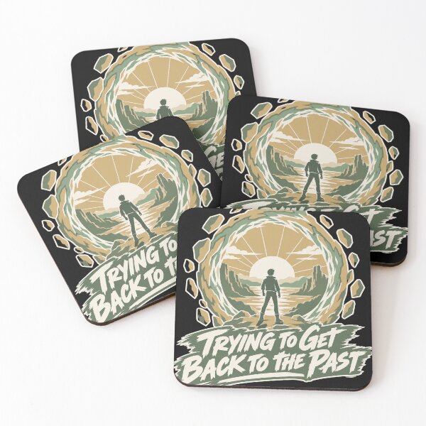 Item preview, Trying To Get Back To The Past Tee designed and sold by CerealBoxInk.