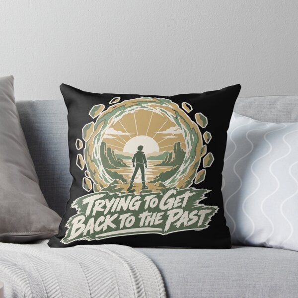 Item preview, Trying To Get Back To The Past Tee designed and sold by CerealBoxInk.